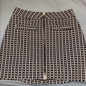 Express zip up skirt